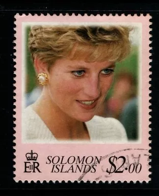 Solomon Islands 1998  Princess Diana Commemoration SG907 Used • $1.50
