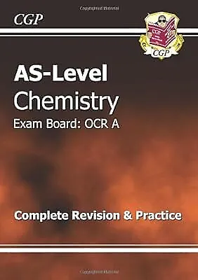 AS-Level Chemistry OCR A Revision Guide CGP Books Used; Good Book • £2.37