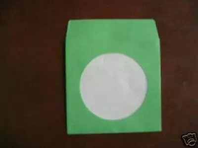 200 Mini 3  Green Cd Paper Sleeve W/ Window Js208 • $11.99