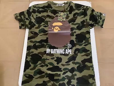 Authentic A Bathing Ape Bape 1st Camo By Bathing Ape Tee T Shirt Green Men’s XL • $99