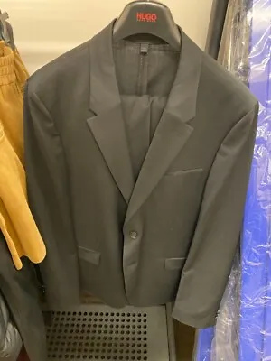 Hugo Boss Mens Slim Fit Performance 2-Piece Suit Size 36 Pants Size 42R Jacket • $100