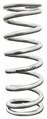 QA1 9HT450 Spring Cr-Si High Travel 2-1/2  Id 9  X 450 Lbs/In. Silver Pwdr Coat • $72.95