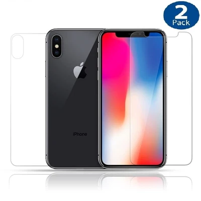 $3.99 • Buy 2X Tempered Glass Screen Protector For Apple IPhone X XS MAX XR 8 7 6 Plus 6S 5
