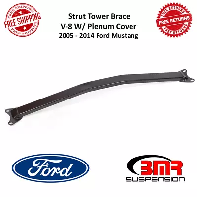 BMR Suspension Black Bolt-in Strut Tower Brace W/ Plenum Cover For Ford Mustang • $149.88