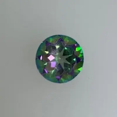 Mystic Fire Topaz Round Loose Gemstone (Assorted Sizes And Cutting Styles) • $16.80