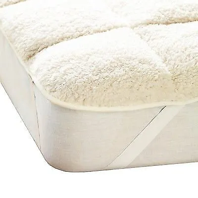 Luxury Teddy Mattress Topper Enhancer Single Double King Super King Size • £16.95