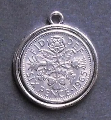 £1.99 • Buy 1963 Lucky Sixpences Head Tales Double Sided 60th Birthday Wedding Charm Gift X