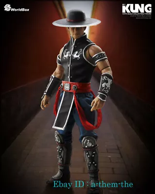 IN STOCK WorldBox Mortal Kombat Kung Lao 1/6 Scale Action Figure Model New Toys • $199.99