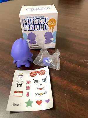 Micro Foomi Munny World Open Package But New  • £14.24