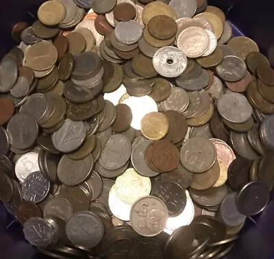 £14.99 • Buy 1 Kilo Mixed World Coins - Bulk Foreign Coins - Free Postage To The Uk