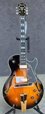 Ibanez George Benson GB10SEBS Hollow Body Electric Guitar W/Case Brown Sunburst • $1399.99