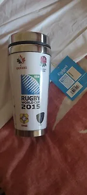£5.99 • Buy Rugby World Cup 2015 Travel Mug NEVER USED 