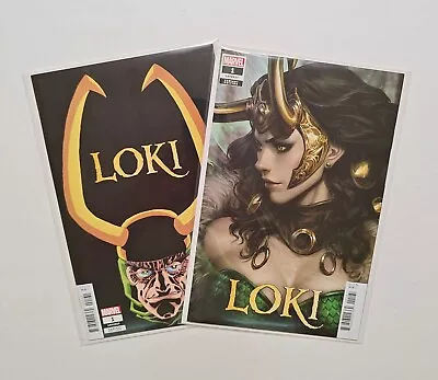 Loki #1 (C F) 2 Cover Variant Set Miller Artgerm Marvel Comic Lot 2023 NEW NM • $4.69