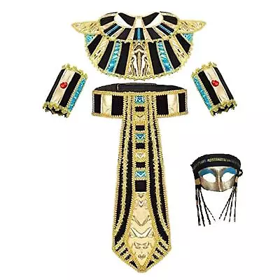 Womens Egyptian Costume For Women Girls Classic Dress Up Egyptian Princess • $40.02