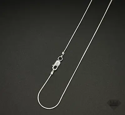 Italian Solid Sterling Silver Snake Link Chain Necklace 925 Silver Chain UNISEX • $16