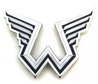 Paul McCartney WINGS PIN Silver METAL Small B/w Logo Beatles Band Rare • $11.77