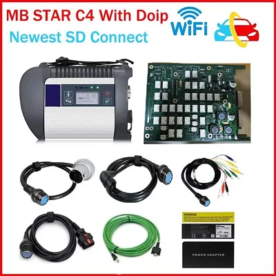 MB Star C4 Support Doip/wifi Full Set SD Connect For Benz Truck/ Car Diagnosis • $450