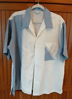 D'Accord Vintage Men's X-Large Button Down Shirt Retro Bowling • $15