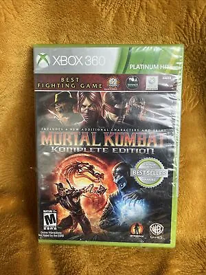 Mortal Kombat Komplete Edition (Microsoft Xbox 360 2012) Brand New And Sealed • $63.43