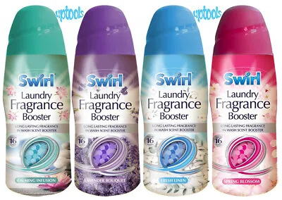 4 X Swirl Laundry Fragrance Booster 350g - Choose Scent • £13.49