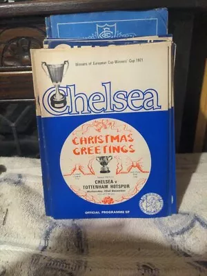 Chelsea V Tottenham Hotspur  22nd December 1971 • £2