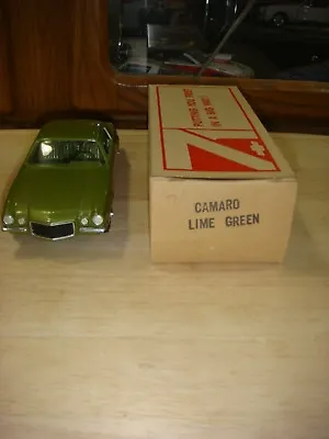 AMT MPC 1971 Chevy Camaro LIME GREEN VINTAGE PROMO CAR WITH BOX • $200
