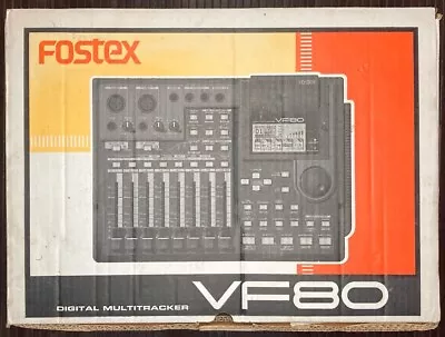 FOSTEX VF80 Digital Multi Track Recorder Parts With Box *READ DESCRIPTION! • $30