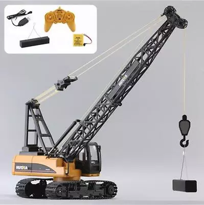 1/14 HUINA 15CH 572 Construction Crane RC Truck Tower Excavator Car Model Toy • $307.89