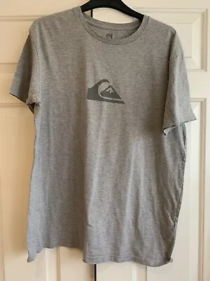  Vintage Grey Quicksilver Tee Shirt. Size L • £10