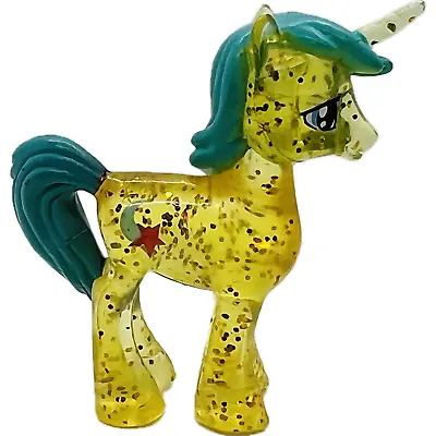 My Little Pony G4 Glitter Gold Comet Boy Prototype Factory Error Blind Mini  • $16.99