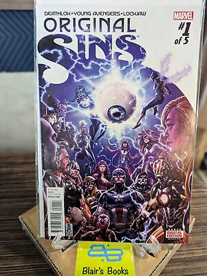 Marvel's ORIGINAL SINS #1 [2014] Near Mint; MCU Heroes All Have A Sin To Confess • £3.21