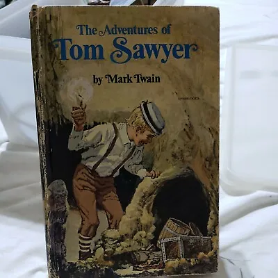 Vintage Tom Sawyer Book By Mark Twain Signed By Lisa Hervey • $122.22