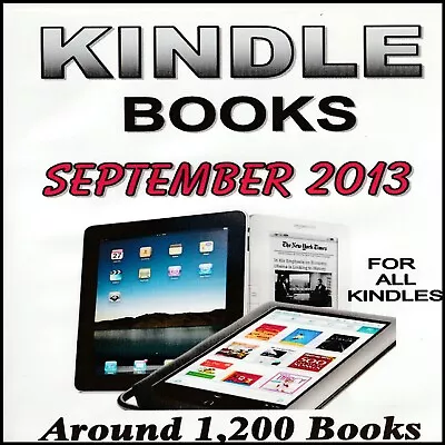 Book Collection 4200 Ebooks 1200 Kindle + 3000 Epub Good Variety On Dvd Best • £4.65