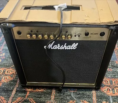 Marshall MG Gold MMG30GFXU 30W 1x10 Inch Electric Guitar Combo Amplifier - Black • $289.99