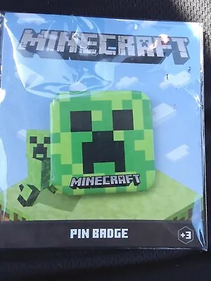 Minecraft Metal Creeper Pin New • $8.97