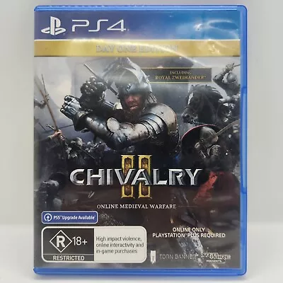 Chivalry 2 II (2021) Online Medieval Warfare *Good Condition* PlayStation 4 • $31.45