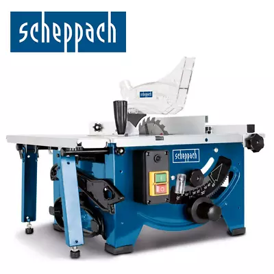 Scheppach 8  Bench Table Saw 210mm 1200w Tilting Rise & Fall Portable 230v HS80 • £149.99