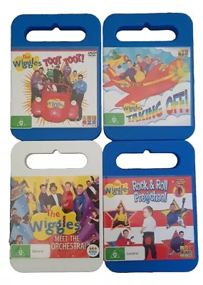 4 X THE WIGGLES DVD's  Good Condition ABC For Kids • $30