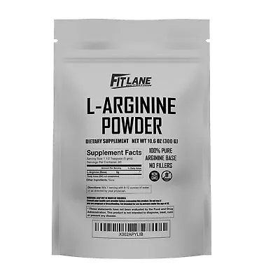 L-Arginine Powder. Pure Nitric Oxide Supplement 300 Gram Bag • $15.99