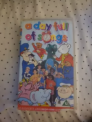 A Day Full Of Songs VHS • £15