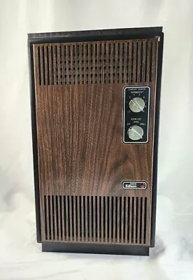 Vintage 1970s Edison  Wood  Comfort Sensor Portable Electric Space Heater 324029 • $63.65