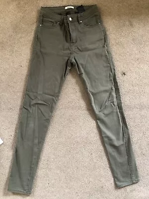 Women's Green Touser Jeans - H&M Size 8 • £3