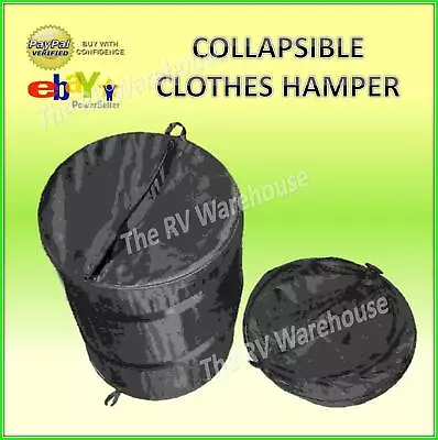 Collapsible Clothes Hamper Caravan Camping Home Accessories Holiday JAYCO PARTS • $19.95