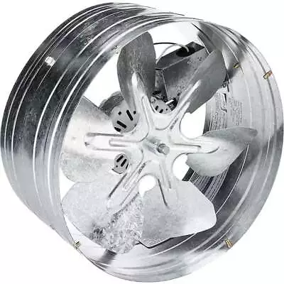 14 In Single Speed Gable Mount Attic Ventilator Fan W/ Adjustable Thermostat NEW • $68.87