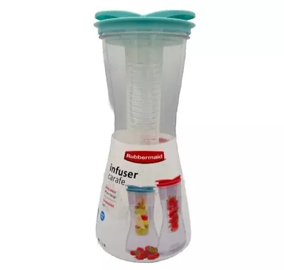 Rubbermaid Fruit Infusion Infuser Pitcher Water Tea Spirits Carafe 2QT 1.9L NEW • $22.99