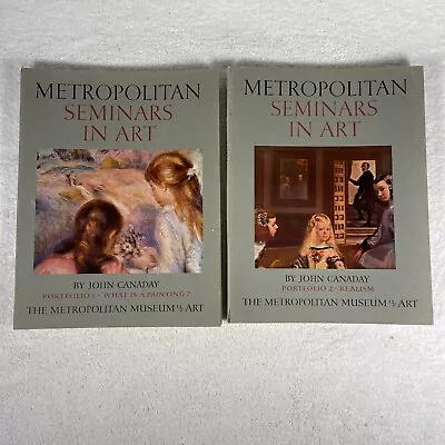 Metropolitan Seminars In Art Portfolios 1 2 8-11 Lot Of 6 - 1958 • $25