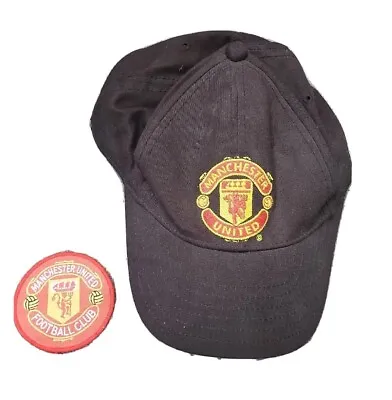 Authentic Manchester United Black Baseball Cap. 1878 On The Strap. 54 Cm. • £5.99