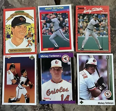 Mickey Tettleton Baseball Cards. Baltimore Orioles • $15