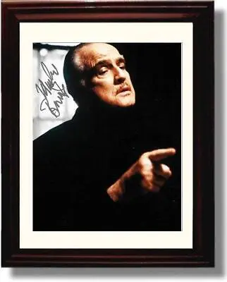 8x10 Framed Marlon Brando Autograph Promo Print • $49.99