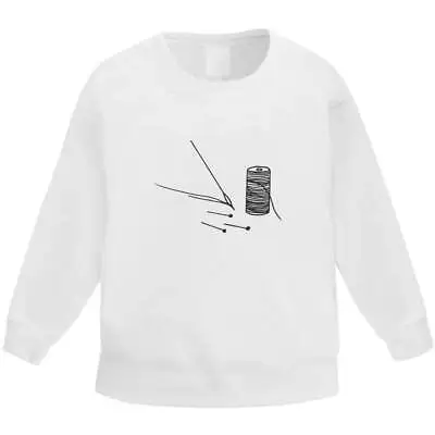 'Needle & Thread' Kid's Sweatshirt / Sweater / Jumper (KW035501) • £14.99